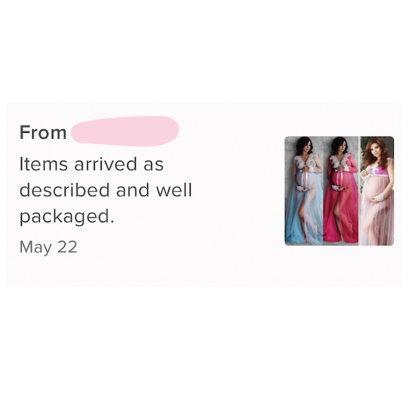 Pink Maternity Photoshoot Lace on Mesh Gown Robe - Picture 10 of 10